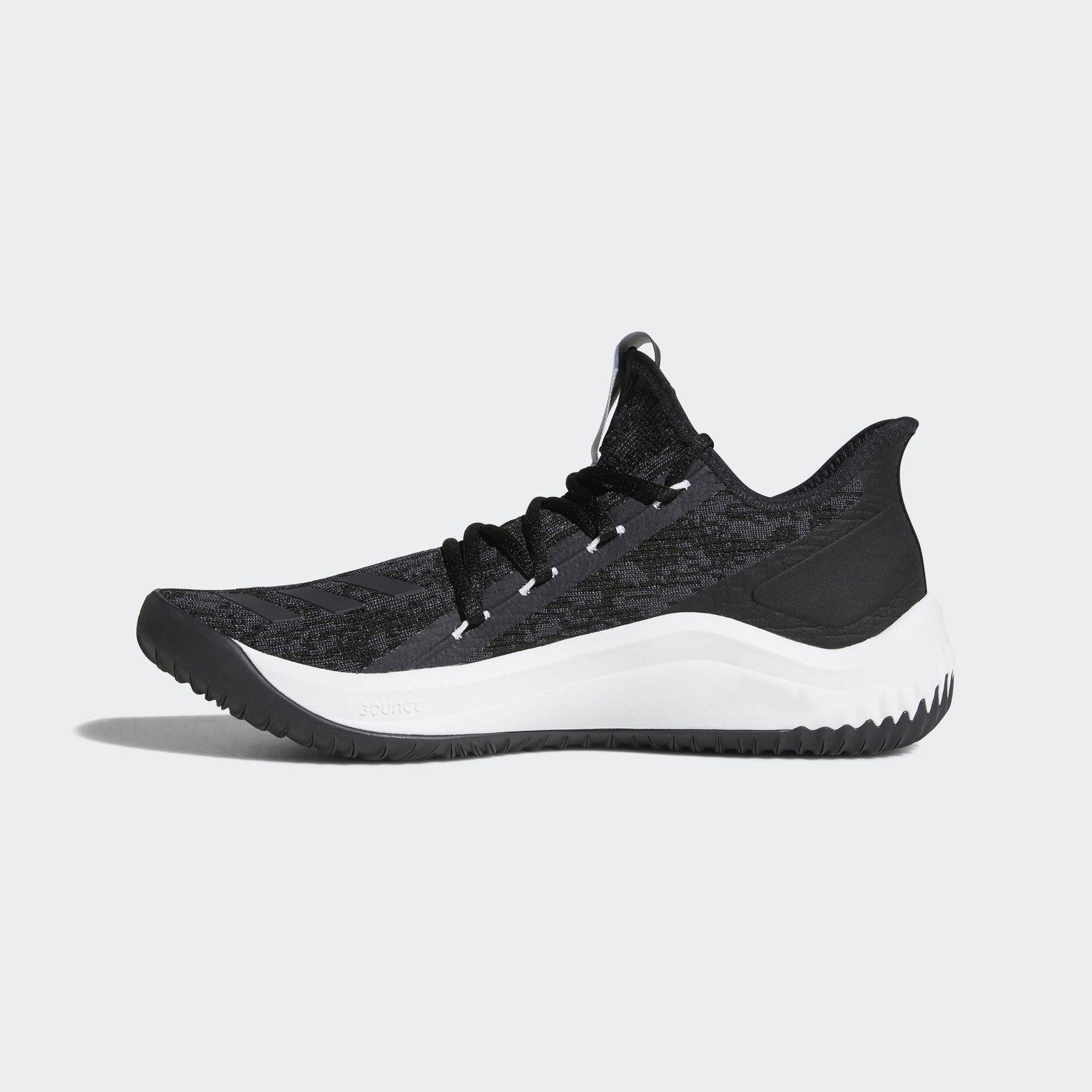 The core black colorway from the medial side.
